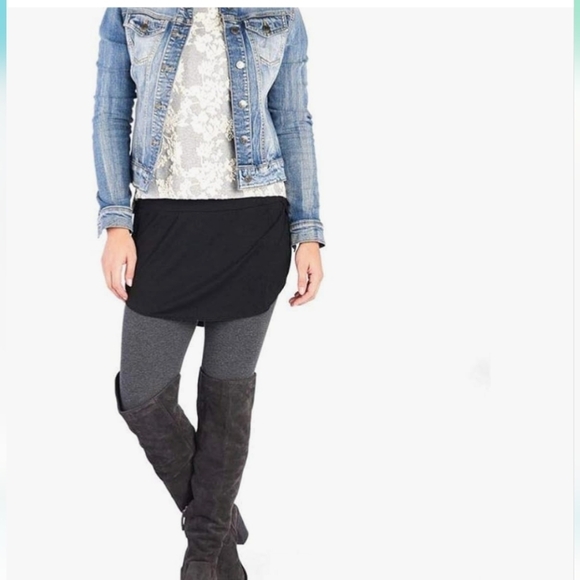 Coco + Carmen Cheeky Chic Side Kick Skirt (Black, Large/XLarge) - Picture 1 of 12